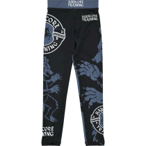 Детские компрессионные штаны Hardcore Training Heraldry Black