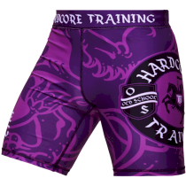 Компрессионные шорты Hardcore Training Heraldry Magenta