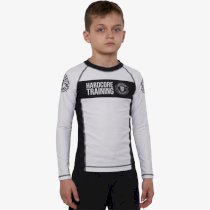 Детский рашгард Hardcore Training Recruit White LS