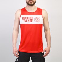 Тренировочная майка Hardcore Training Red/White