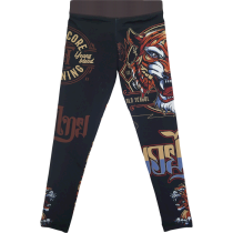Детские компрессионные штаны Hardcore Training Tiger