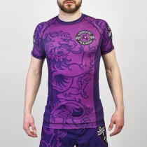 Рашгард Hardcore Training Heraldry Magenta SS