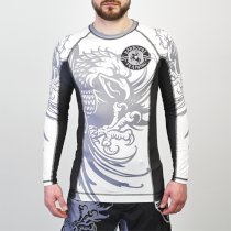 Рашгард Hardcore Training Heraldry White LS