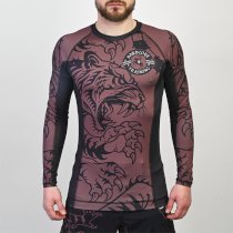 Рашгард Hardcore Training Heraldry Brown LS
