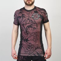 Рашгард Hardcore Training Heraldry Brown SS