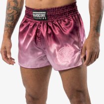Тайские шорты Hardcore Training Gradient Bordeaux