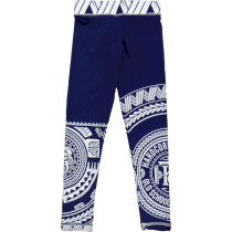 Детские компрессионные штаны Hardcore Training Ta Moko Blue