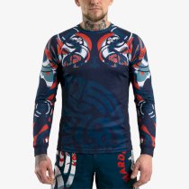 Тренировочный лонгслив Hardcore Training Nordic Pattern Black Russian