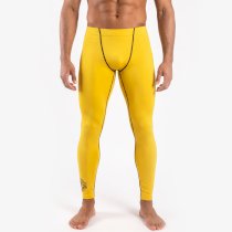 Компрессионные штаны Hardcore Training Perfect Yellow