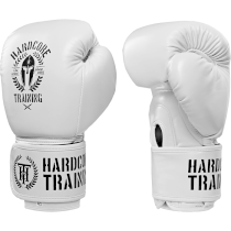 Боксерские перчатки Hardcore Training Helmet PU White