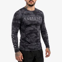 Рашгард Hardcore Training Hexagon Camo LS