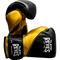 Боксерские перчатки Тренировочные Cleto Reyes E700 Black/Gold