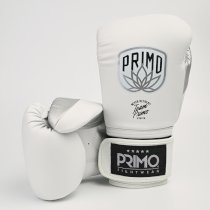 Боксерские перчатки Primo Emblem II Semi Leather White