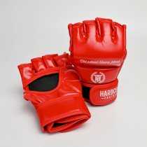 ММА перчатки Hardcore Training Base PU Red